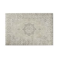 Williams Sonoma Faux Knotted Rug Comfort Mat, Gray