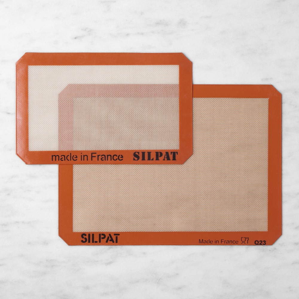 Silpat Nonstick Savory Half Sheet & Quarter Sheet Mats, Set of 2 - Set of 2