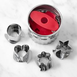 Williams Sonoma Linzer Cookie Cutters, Set of 4