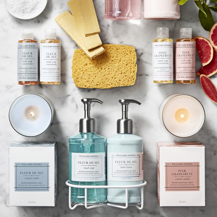 Williams Sonoma Fleur De Sel Hand Soap & Lotion - Deluxe 5-Piece
