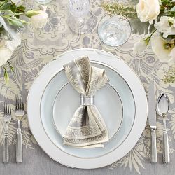 Hammered Nickel Charger