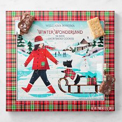 Williams Sonoma Shortbread Cookie Advent Calendar, Set of 2