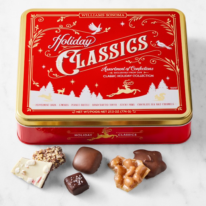 Williams Sonoma Large Holiday Classics Tin | Williams Sonoma