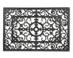 Fleur-de-lys Rubber Doormats and Stair Treads