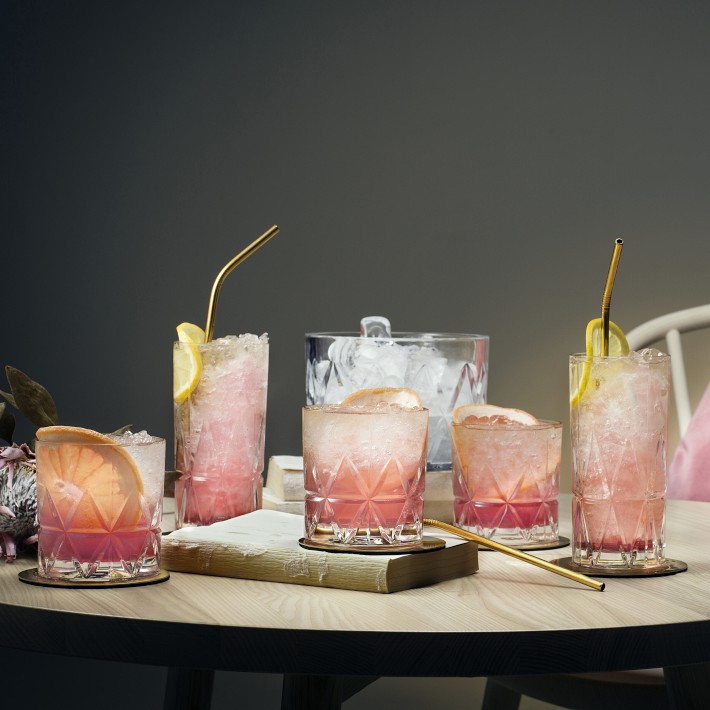 Orrefors Peak Double Old-Fashioned Glasses Set | Williams Sonoma