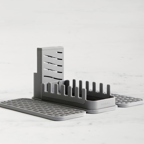 Dorai Dish Pad and Dish Pad Rack