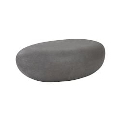 River Stone Large Coffee Table, Charcoal