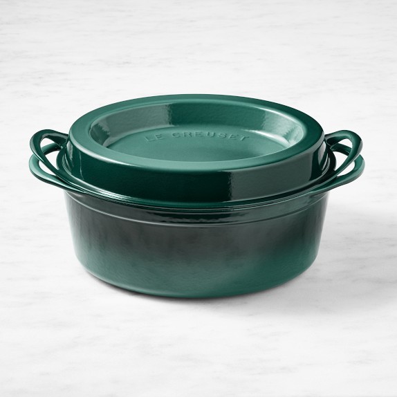 Le Creuset Enameled Cast Iron Oval Doufeu Oven, 7 1/4-Qt.