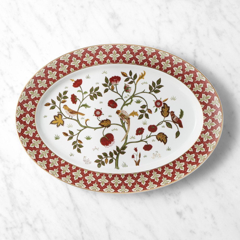 Morris & Co. x Williams Sonoma Essex Oval Platter