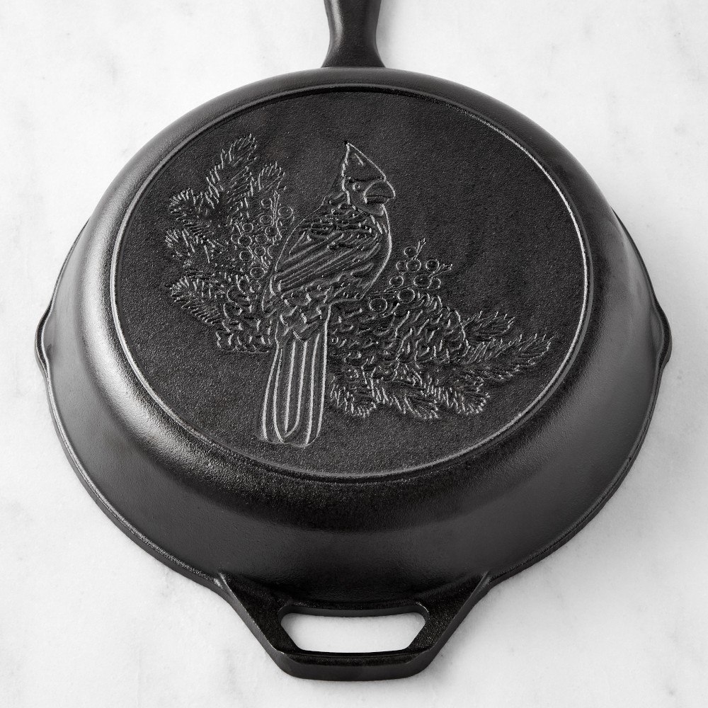 Lodge Seasoned Cast Iron Cardinal Skillet, 10 1/4&quot;