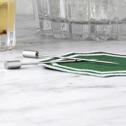 ANNA New York Striations Cocktail Picks, Set of 4