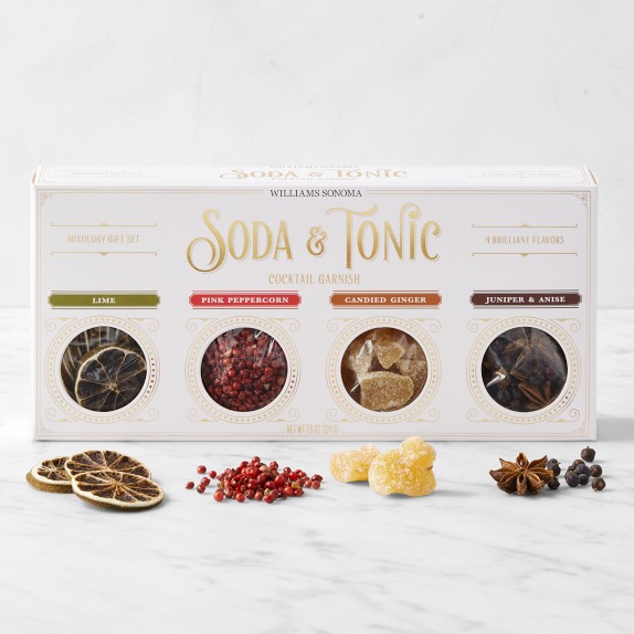Williams Sonoma Soda & Tonic Cocktail Garnish Gift Set