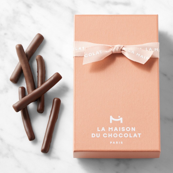 La Maison du Chocolat Orangettes Gift Box, 68 Pieces | Williams Sonoma