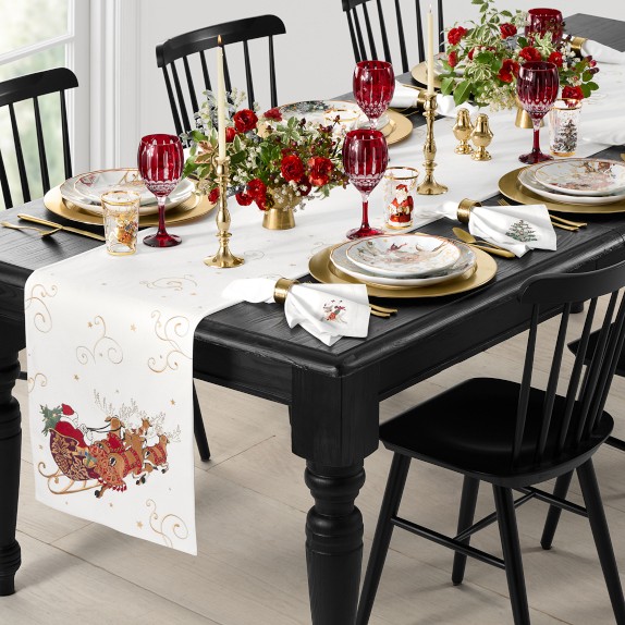 'Twas the Night Before Christmas Embroidered Runner