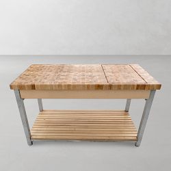 John Boos End-Grain Butcher Block Workbench (60&quot;)
