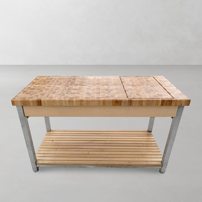 John Boos End-Grain Butcher Block Workbench - 60