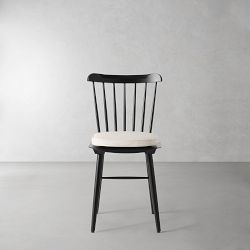 Ton Ironica Side Chair Cushion, Sunbrella Performance Canvas, Canvas