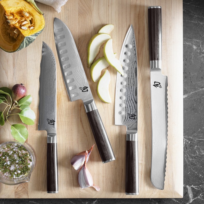Shun Classic Hollow-Ground Santoku Knife | Williams Sonoma