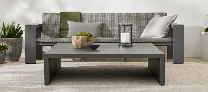 Larnaca Outdoor Slate Grey Coffee Table 54