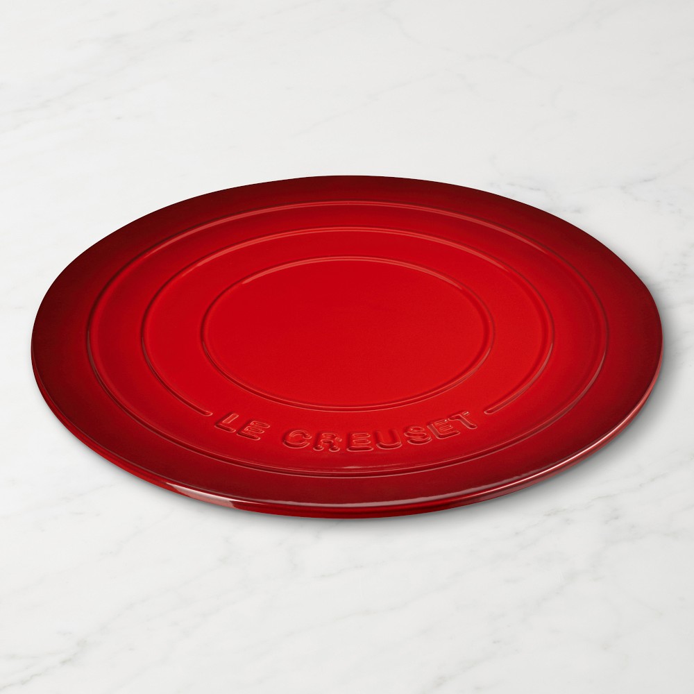 Le Creuset Stoneware Round Pizza Stone - Red