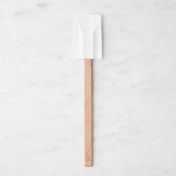 Open Kitchen by Williams Sonoma Silicone Wood Spatula, White