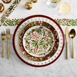 Noel Appetizer Plates, Set of 4
