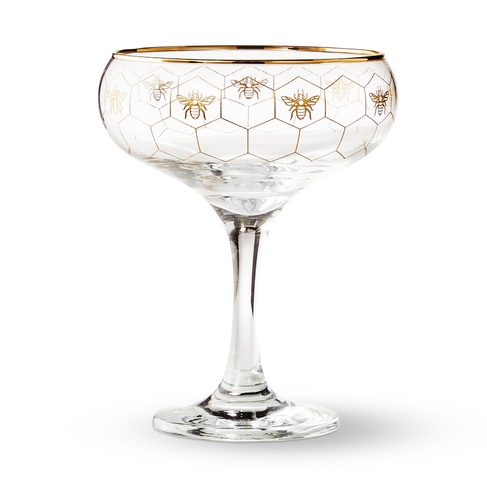 Honeycomb Coupe Glasses - Each