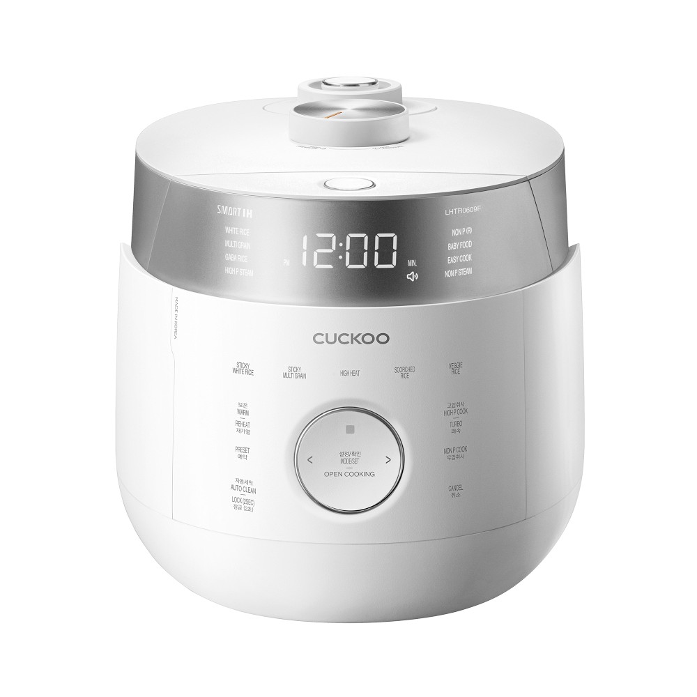 Cuckoo Induction Heating Twin Pressure Rice Cooker, 6-cup