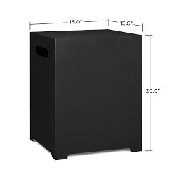 Cardona Tank Cover, Black