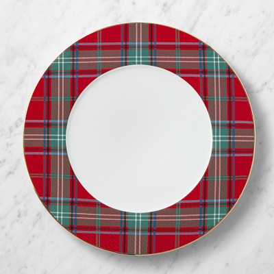 Red Tartan Dinnerware Collection | Williams Sonoma