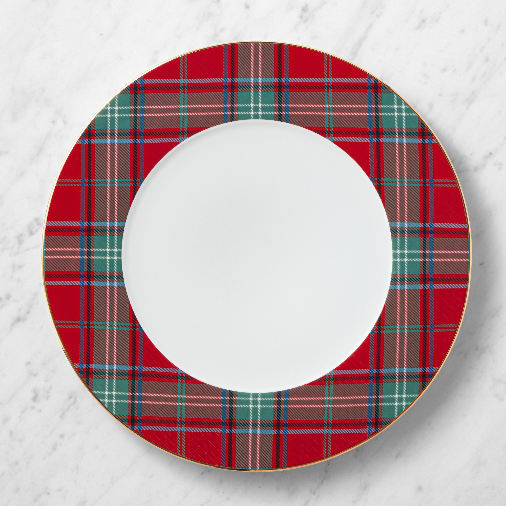 Red Tartan Dinnerware Collection | Williams Sonoma