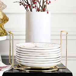 Buffet Salad Plate Holder