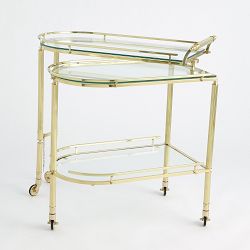 Bella Folding Bar Cart (31")