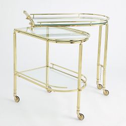Bella Folding Bar Cart (31")