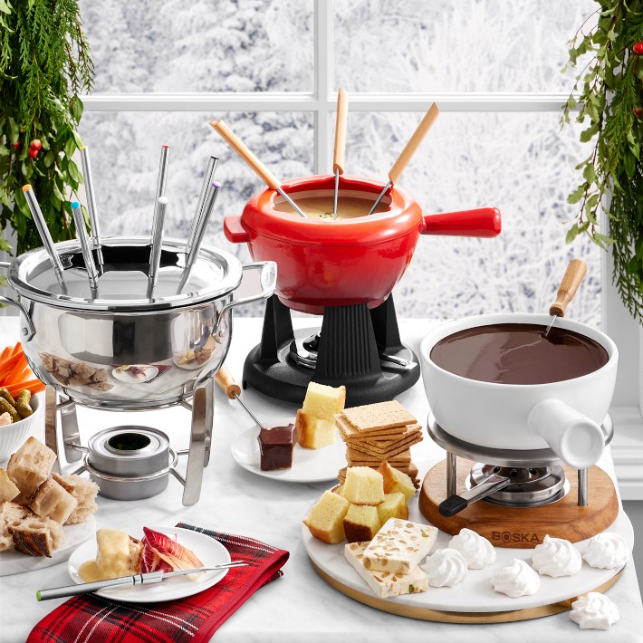 All-Clad Cast-Aluminum Fondue Pot,