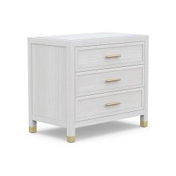 Majorca 3-Drawer Nightstand (34")