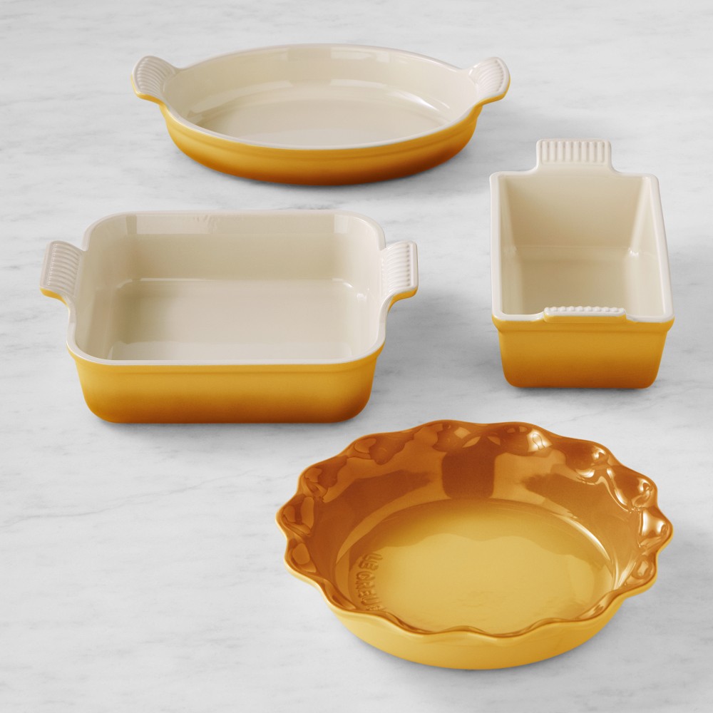 William-Sonoma / Le Creuset Heritage Bakeware Essentials, Set of 4