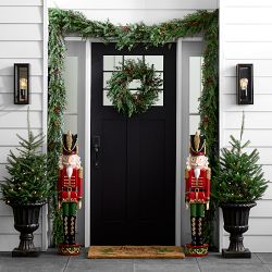 Outdoor Red &amp; Green Nutcracker
