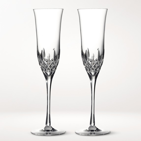Waterford Lismore Essence Champagne Flutes