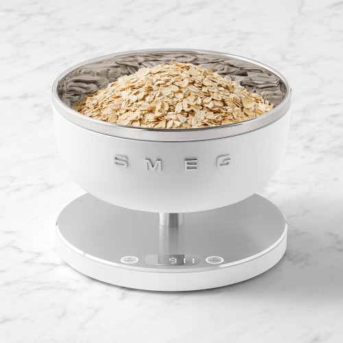 SMEG Contemporary Kitchen Scale, White