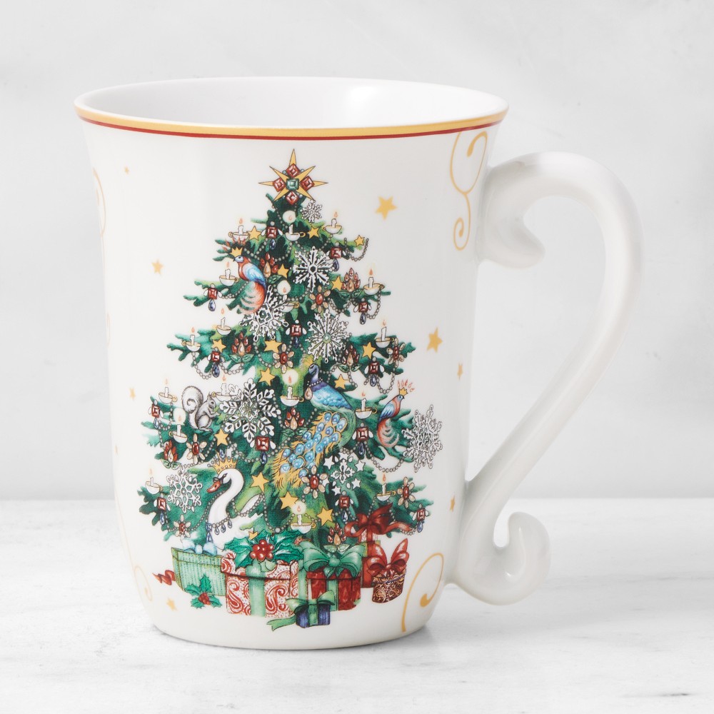 'Twas the Night Before Christmas Mug, Christmas Tree, Single