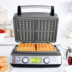 GreenPan™ Elite 4-Square Waffle Maker, Graphite Grey