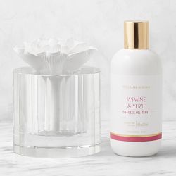 Home Fragrance Jasmine & Yuzu Crystal Flower Diffuser and Refill Set