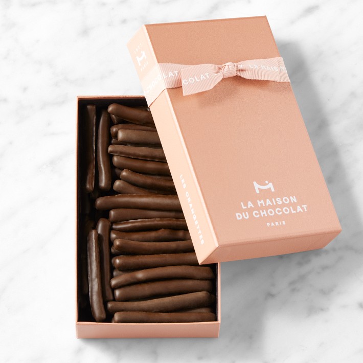 La Maison du Chocolat Orangettes Gift Box, 68 Pieces | Williams Sonoma