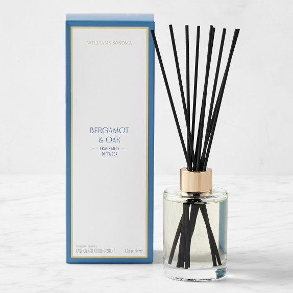 Home Fragrance Bergamot & Oak Reed Diffuser | Williams Sonoma