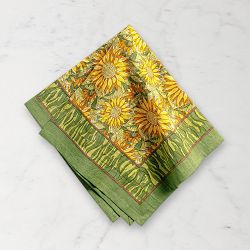 Couleur Nature Sunflower Napkins, Set of 6