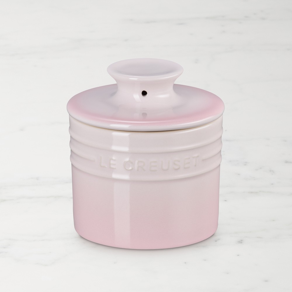 Le Creuset Stoneware Butter Crock - Shell Pink