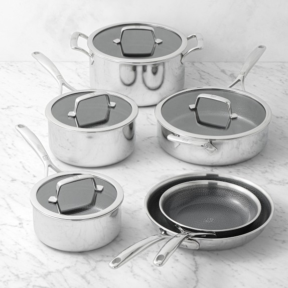 Zwilling Peak Hybrid Ceramic Nonstick 10-Piece Cookware Set