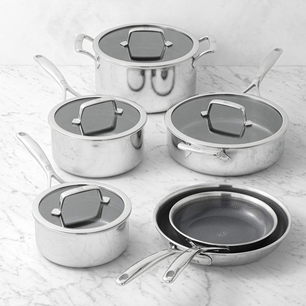Zwilling Peak Hybrid Ceramic Nonstick 10-Piece Cookware Set