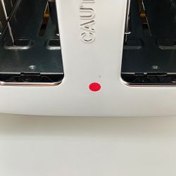OPEN BOX: Haden Heritage 4-Slice Wide Slot Toaster, Ivory &amp; Copper